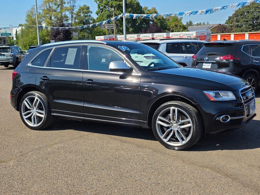 Used 2014 Audi SQ5 Premium Plus with VIN WA1CGAFP6EA026617 for sale in Corvallis, OR
