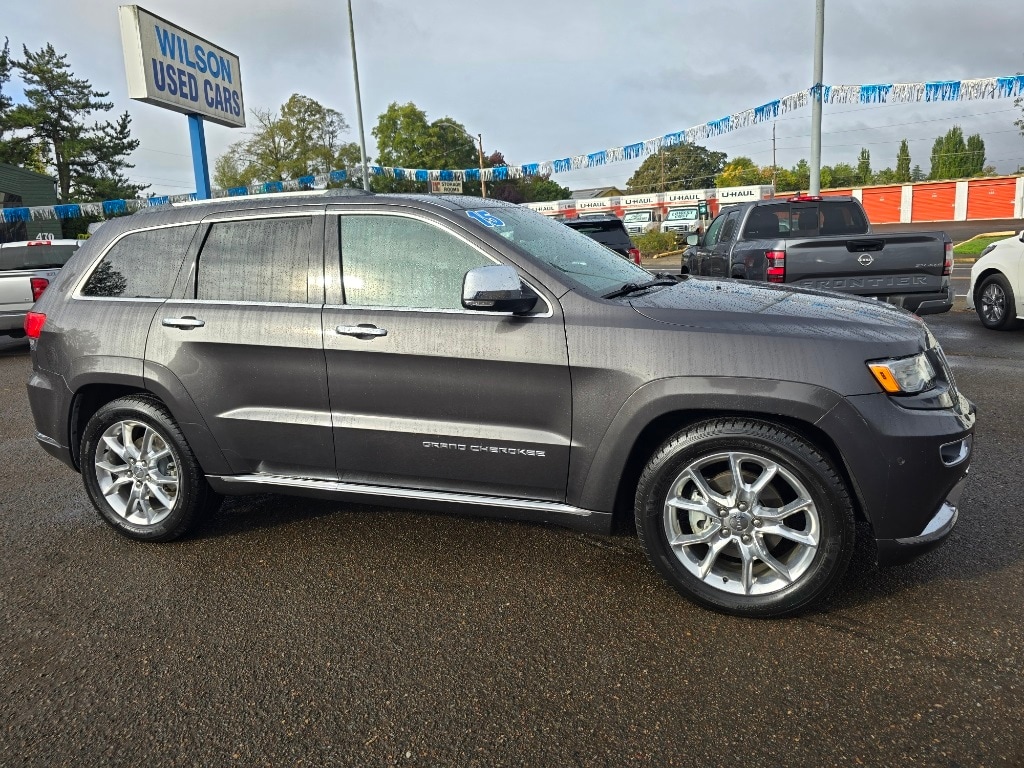 Used 2015 Jeep Grand Cherokee Summit with VIN 1C4RJFJGXFC846906 for sale in Corvallis, OR