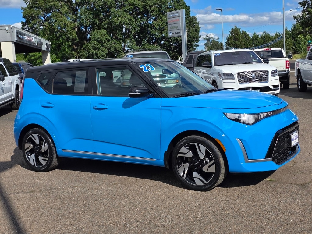 Used 2023 Kia Soul GT-Line with VIN KNDJ53AU2P7198137 for sale in Corvallis, OR