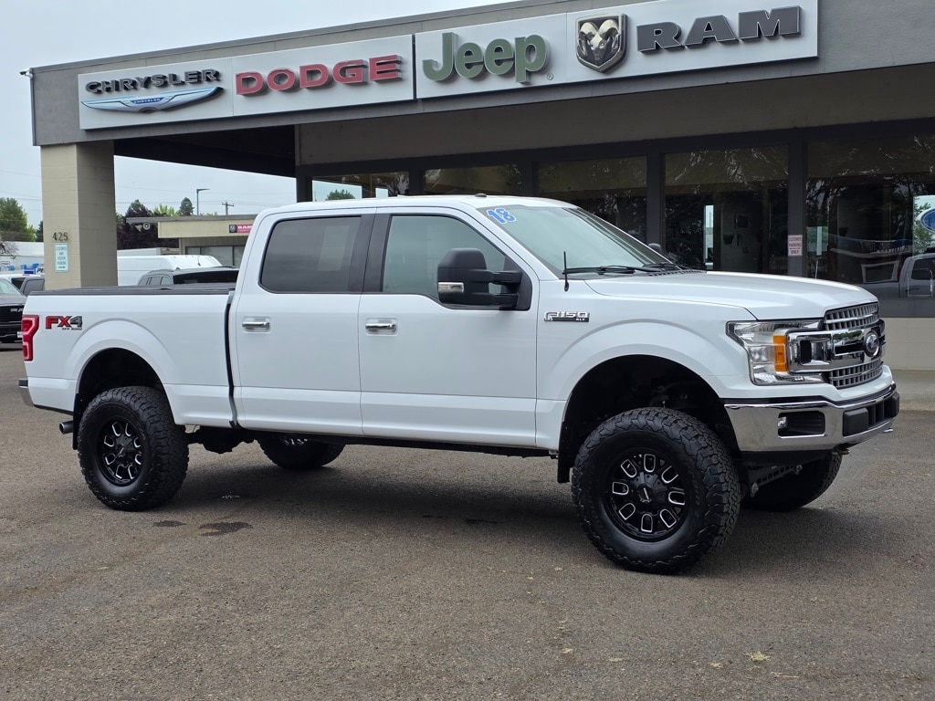 Used 2018 Ford F-150 XLT with VIN 1FTFW1EGXJKC96851 for sale in Corvallis, OR