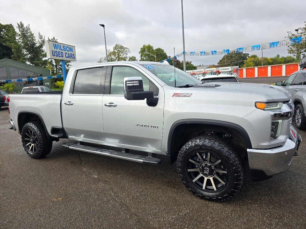 Used 2021 Chevrolet Silverado 3500HD LTZ with VIN 1GC4YUEY5MF149667 for sale in Corvallis, OR