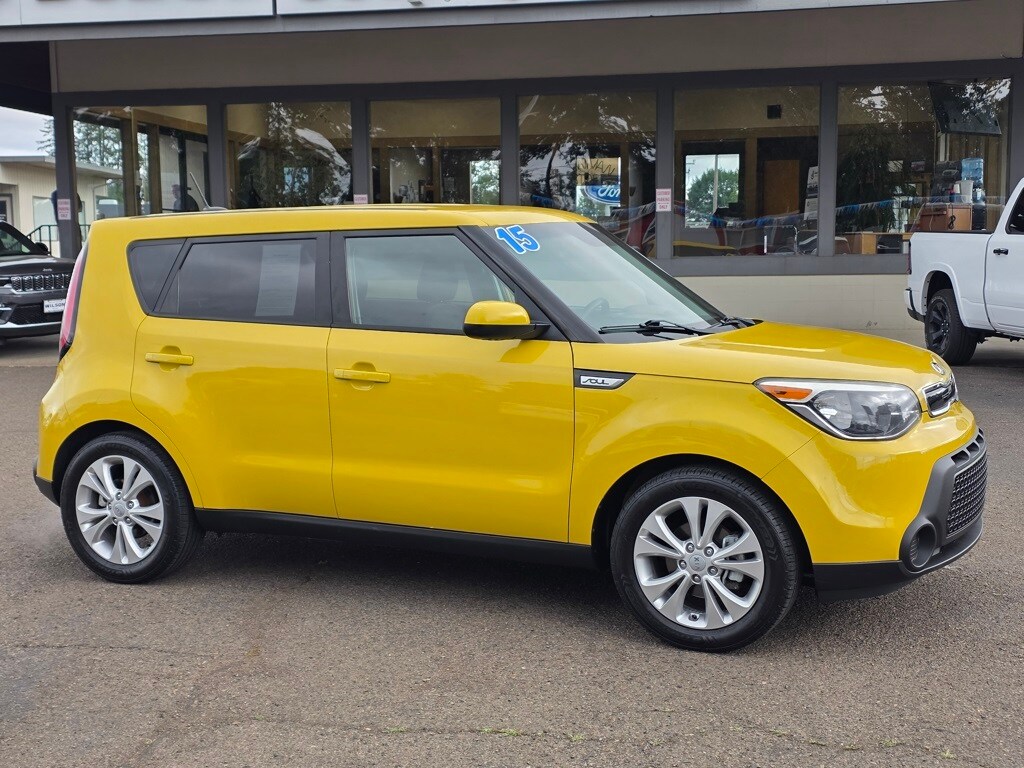 Used 2015 Kia Soul + with VIN KNDJP3A56F7136175 for sale in Corvallis, OR