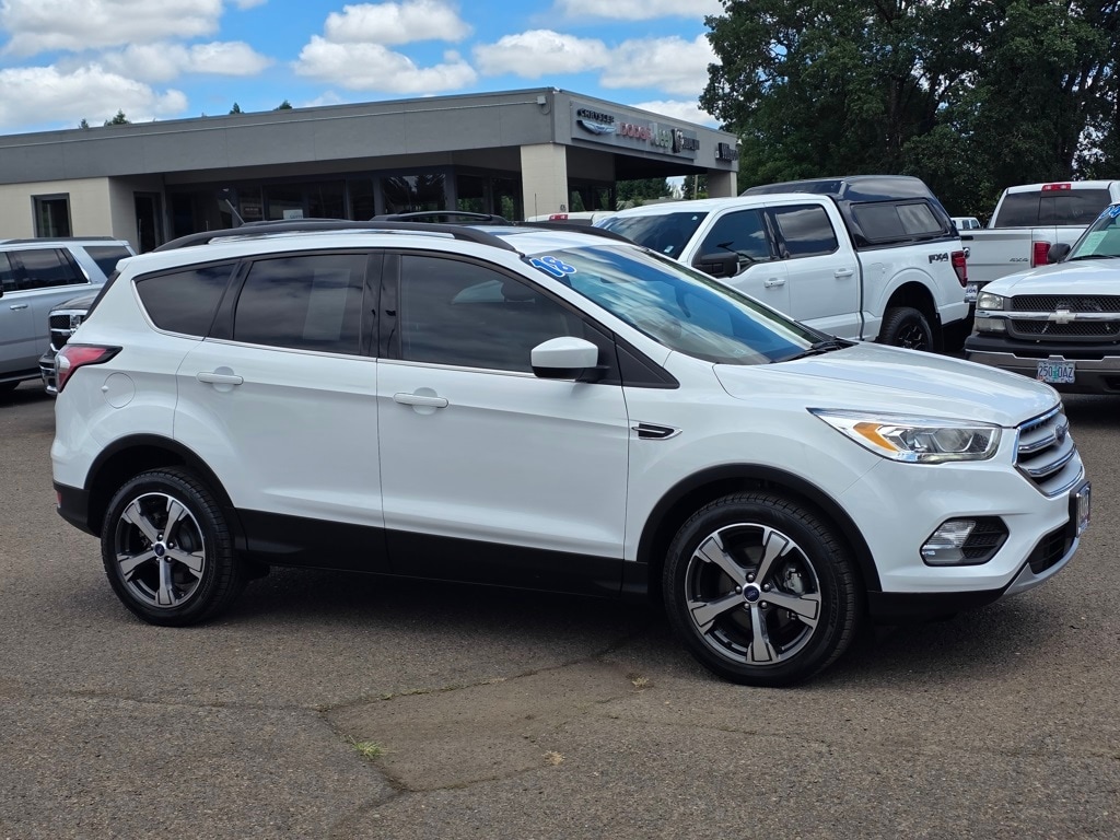Used 2018 Ford Escape SEL with VIN 1FMCU0HD9JUA24313 for sale in Corvallis, OR