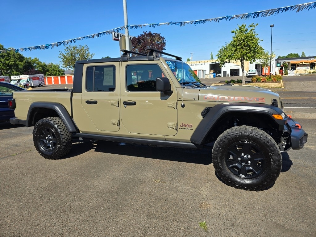 Used 2020 Jeep Gladiator Mojave with VIN 1C6JJTEG0LL211296 for sale in Corvallis, OR