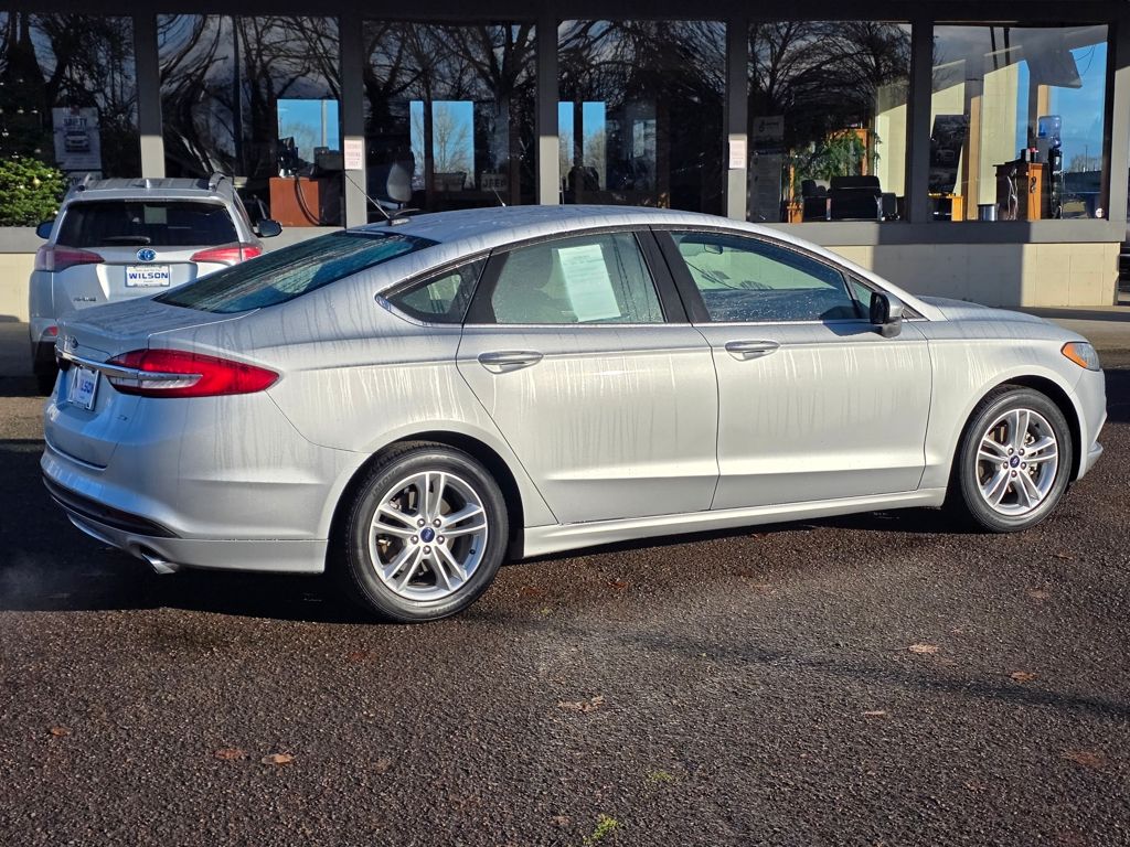 Used 2018 Ford Fusion SE with VIN 3FA6P0H75JR104627 for sale in Corvallis, OR