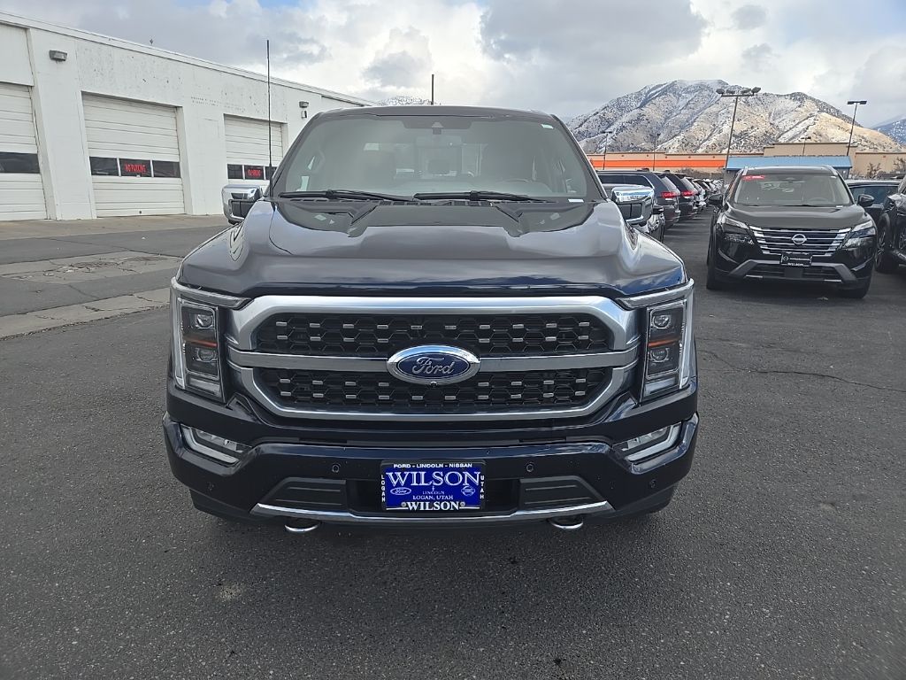 Used 2022 Ford F-150 Platinum with VIN 1FTFW1ED2NFA15159 for sale in Logan, UT