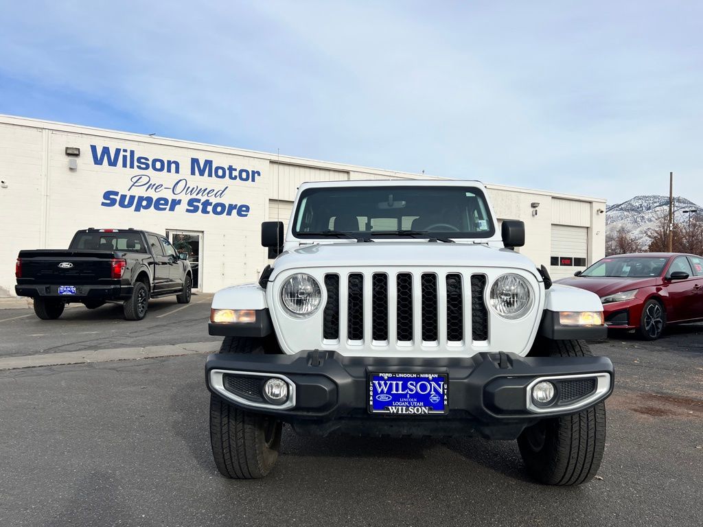 Used 2023 Jeep Gladiator Overland with VIN 1C6HJTFG6PL552804 for sale in Logan, UT