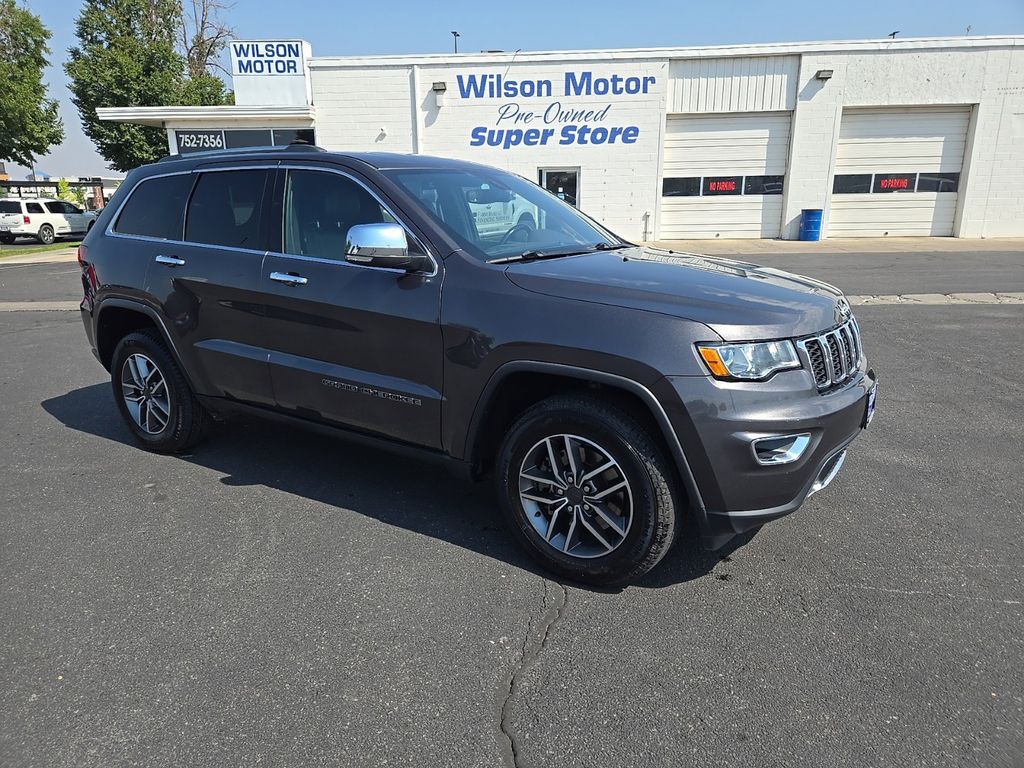 Used 2021 Jeep Grand Cherokee Limited with VIN 1C4RJFBG5MC655891 for sale in Logan, UT