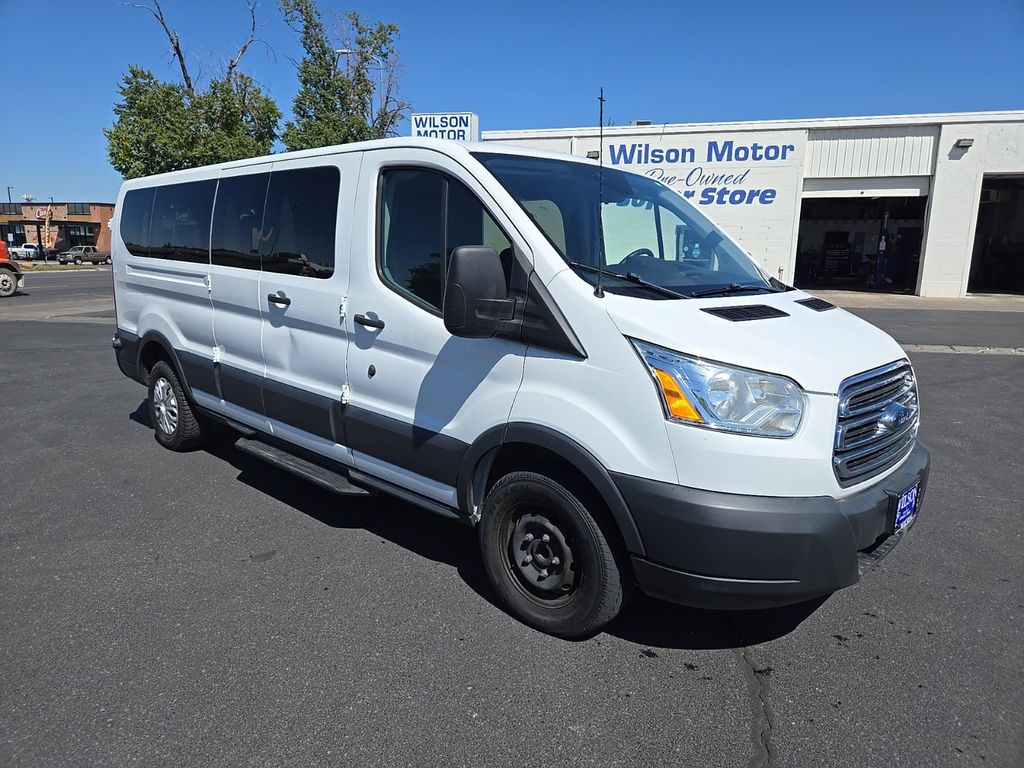 Used 2015 Ford Transit XLT with VIN 1FBZX2ZMXFKB09670 for sale in Logan, UT
