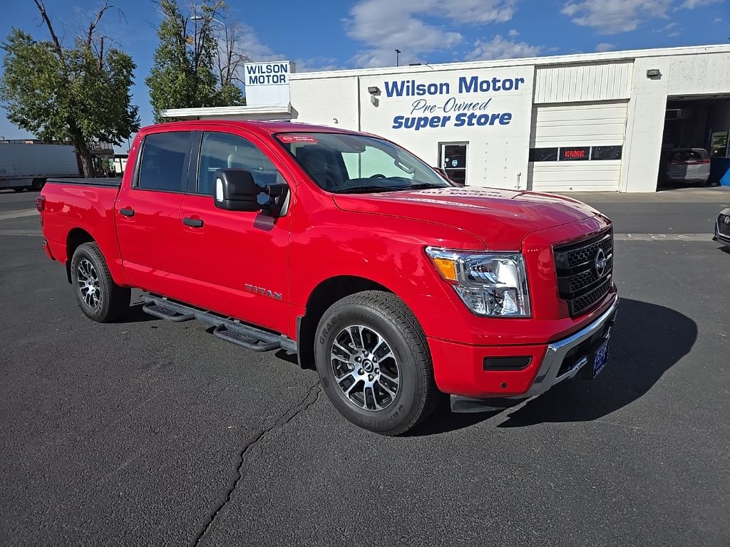 Used 2023 Nissan Titan SV with VIN 1N6AA1ED8PN103700 for sale in Logan, UT