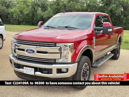 2019 Ford Super Duty F-250 SRW LARIAT LARIAT 4WD Crew Cab 6.75 Box