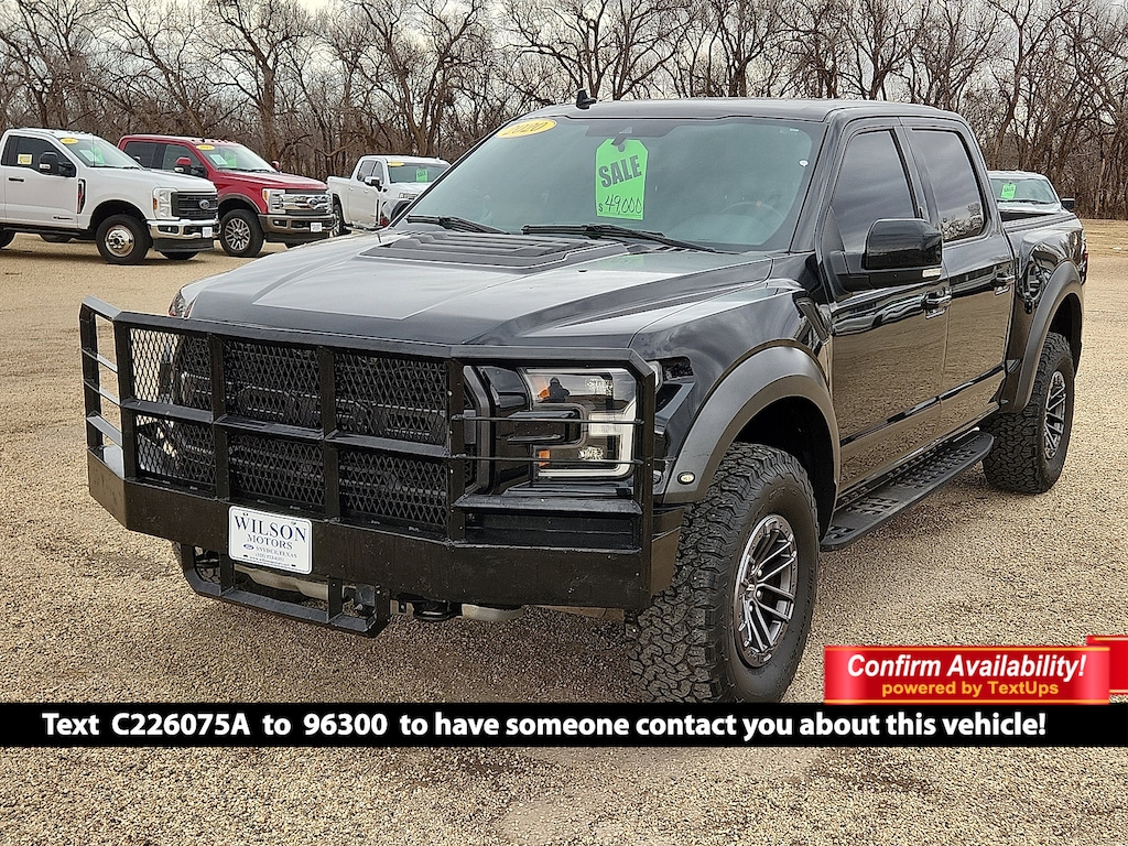 Used 2020 Ford F-150 Raptor Raptor 4WD SuperCrew 5.5 Box