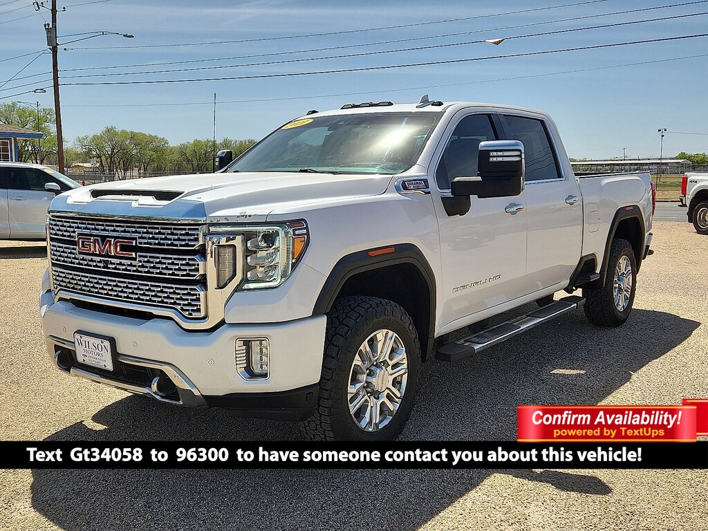 Used 2021 GMC Sierra 2500HD Denali 4WD Crew Cab 159 Denali