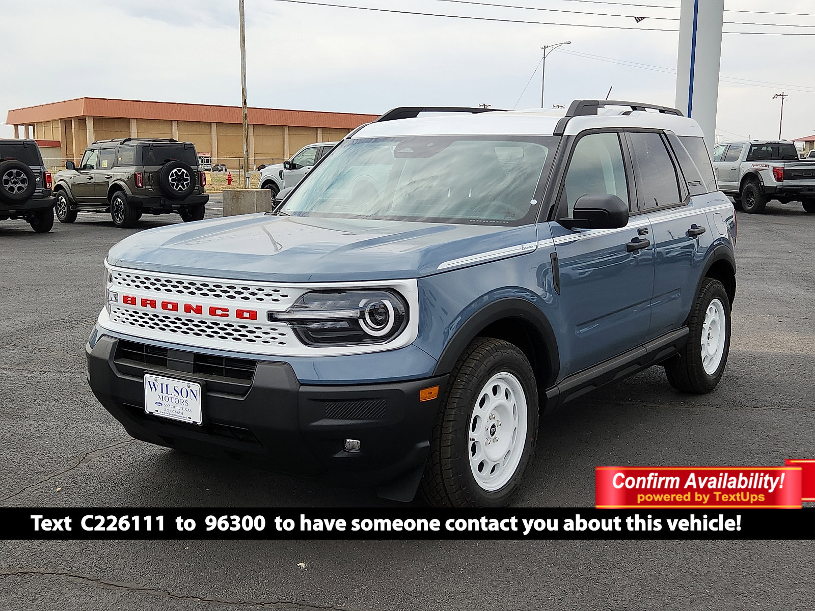 2026 Ford Bronco Sport Heritage 4X4's photo