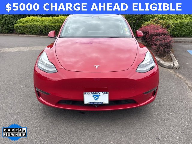 Used 2021 Tesla Model Y Long Range with VIN 5YJYGDEE7MF300460 for sale in Wilsonville, OR
