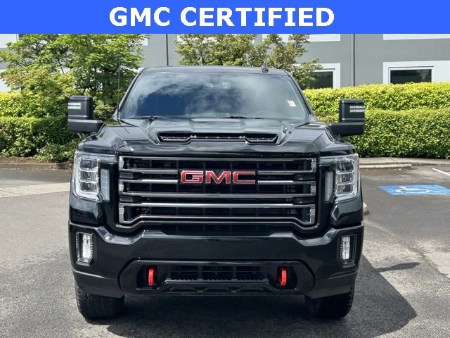 Certified 2021 GMC Sierra 2500HD AT4 with VIN 1GT49PEY6MF289371 for sale in Wilsonville, OR