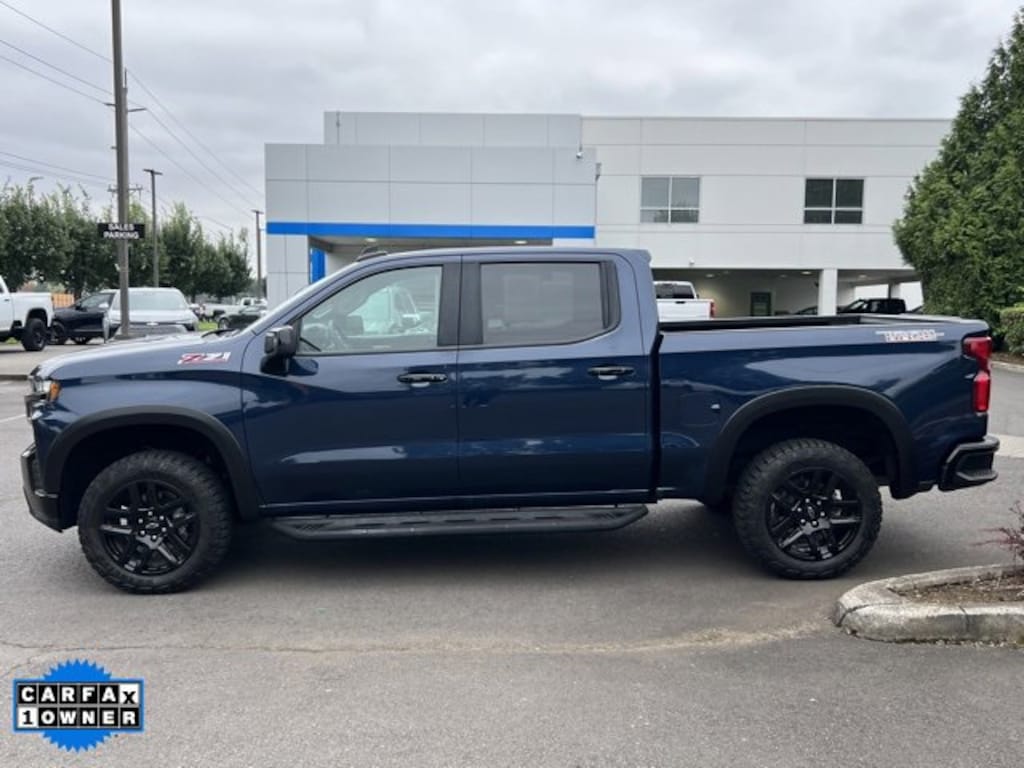 Used 2021 Chevrolet Silverado 1500 LT Trail Boss Truck Crew Cab