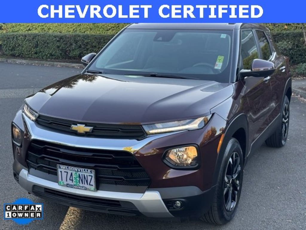 Certified 2022 Chevrolet Trailblazer LT SUV