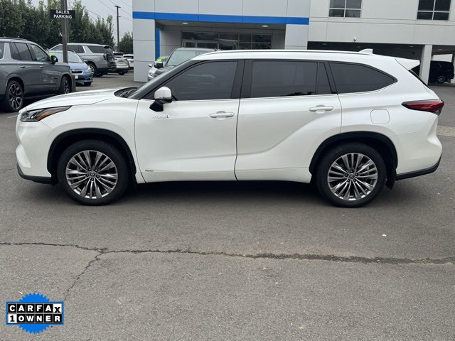 2021 Toyota Highlander Hybrid Platinum photo 4