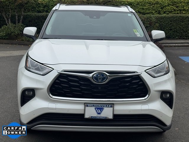 2021 Toyota Highlander Hybrid Platinum photo 2
