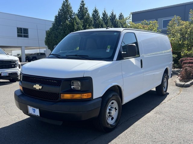Used 2015 Chevrolet Express Cargo Work Van with VIN 1GCWGFCF9F1137093 for sale in Wilsonville, OR