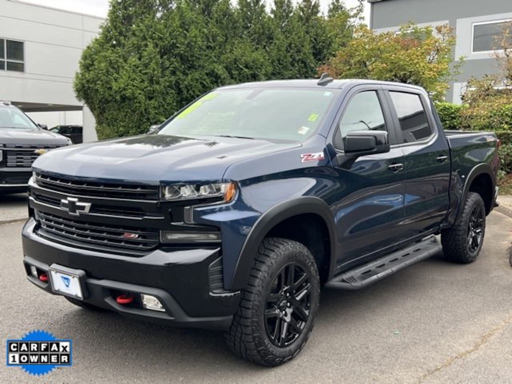 Used 2021 Chevrolet Silverado 1500 LT Trail Boss Truck Crew Cab