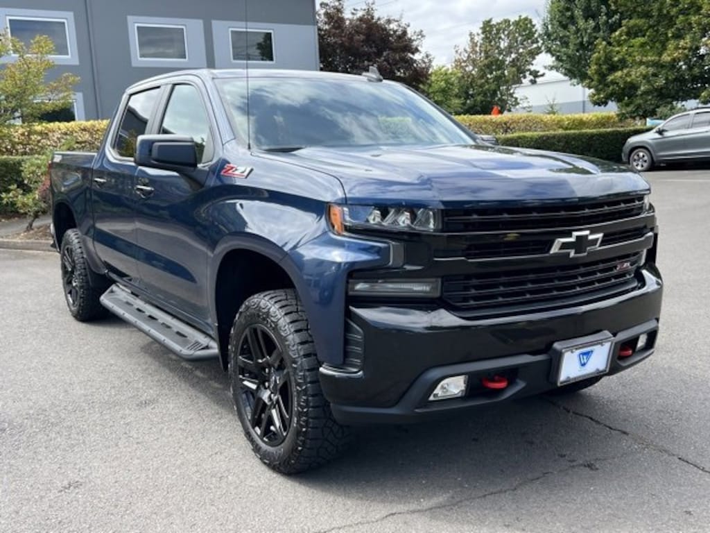 Used 2021 Chevrolet Silverado 1500 LT Trail Boss Truck Crew Cab
