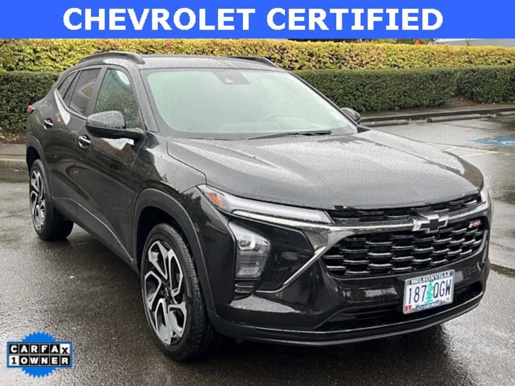 Certified 2025 Chevrolet Trax 2RS SUV