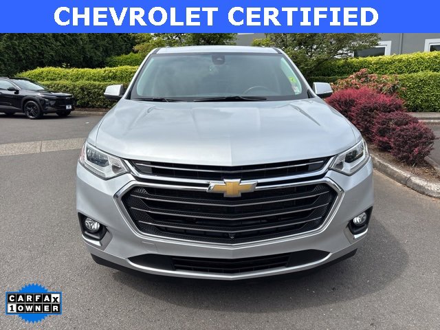 Certified 2021 Chevrolet Traverse Premier with VIN 1GNEVKKW1MJ182254 for sale in Wilsonville, OR