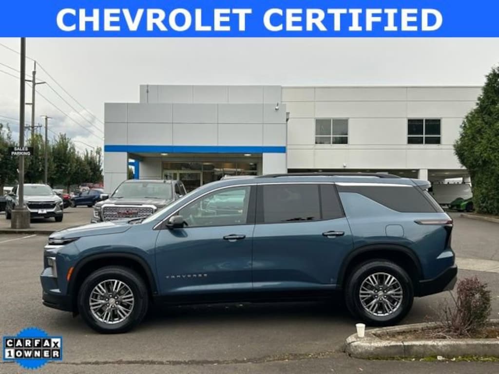 Certified 2025 Chevrolet Traverse LT SUV