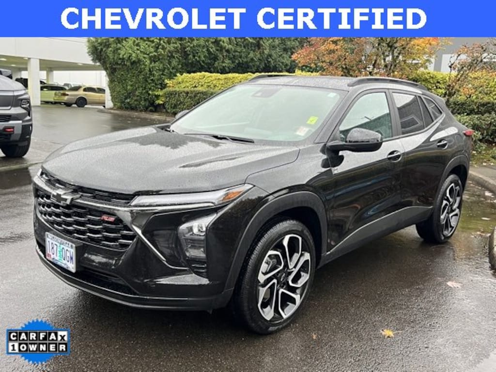 Certified 2025 Chevrolet Trax 2RS SUV