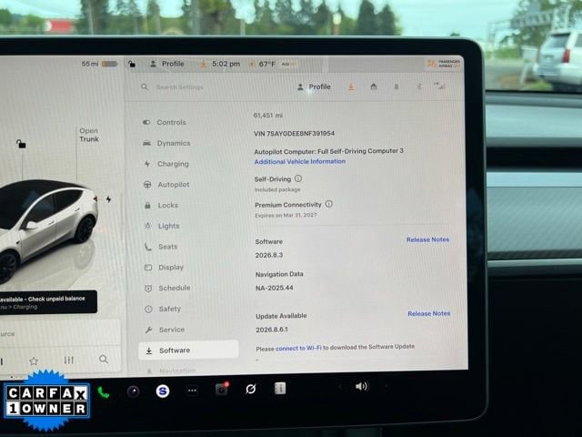 Used 2022 Tesla Model Y Long Range with VIN 7SAYGDEE8NF391954 for sale in Wilsonville, OR