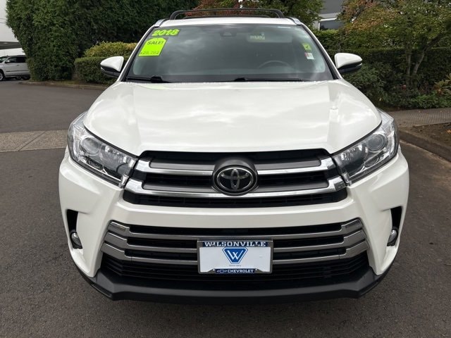 Used 2018 Toyota Highlander Limited with VIN 5TDDZRFH3JS857856 for sale in Wilsonville, OR