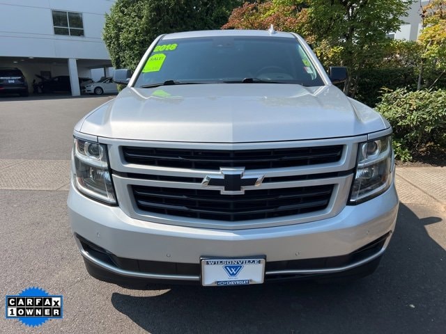 Used 2018 Chevrolet Tahoe Premier with VIN 1GNSKCKJ1JR214557 for sale in Wilsonville, OR