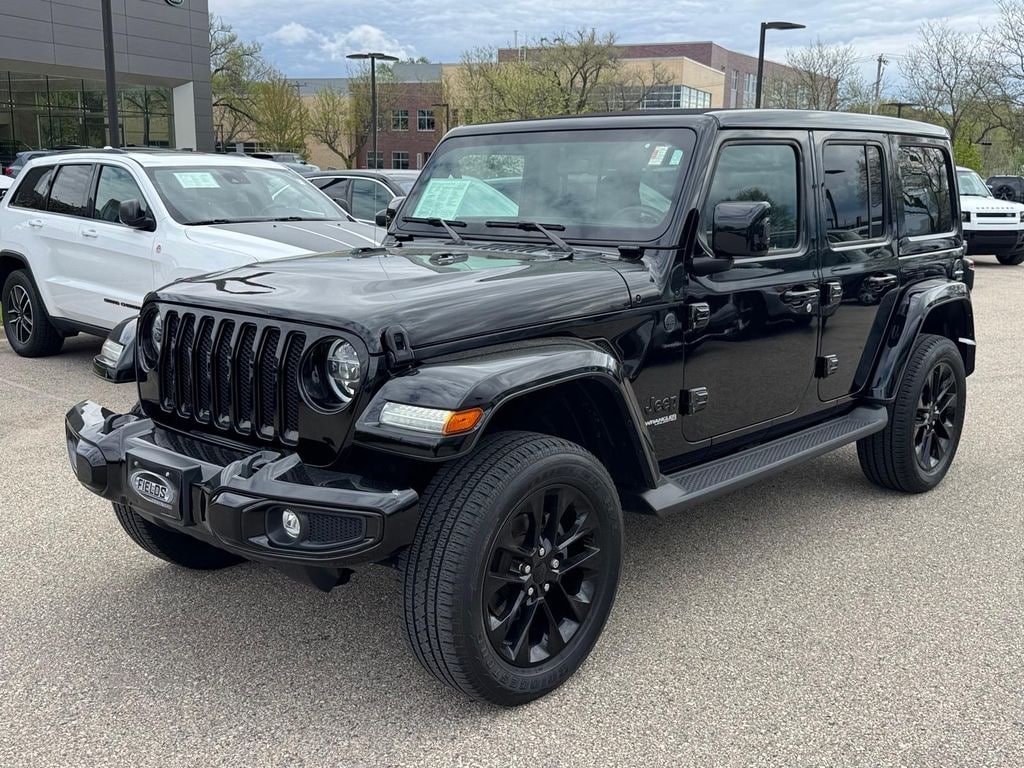 Used 2021 Jeep Wrangler Unlimited Sahara High Altitude SUV