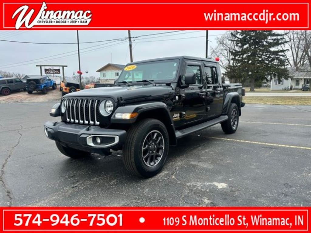 Used 2020 Jeep Gladiator Overland Truck Crew Cab