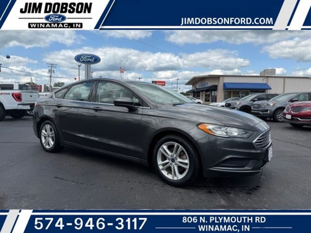 Used 2018 Ford Fusion SE Sedan