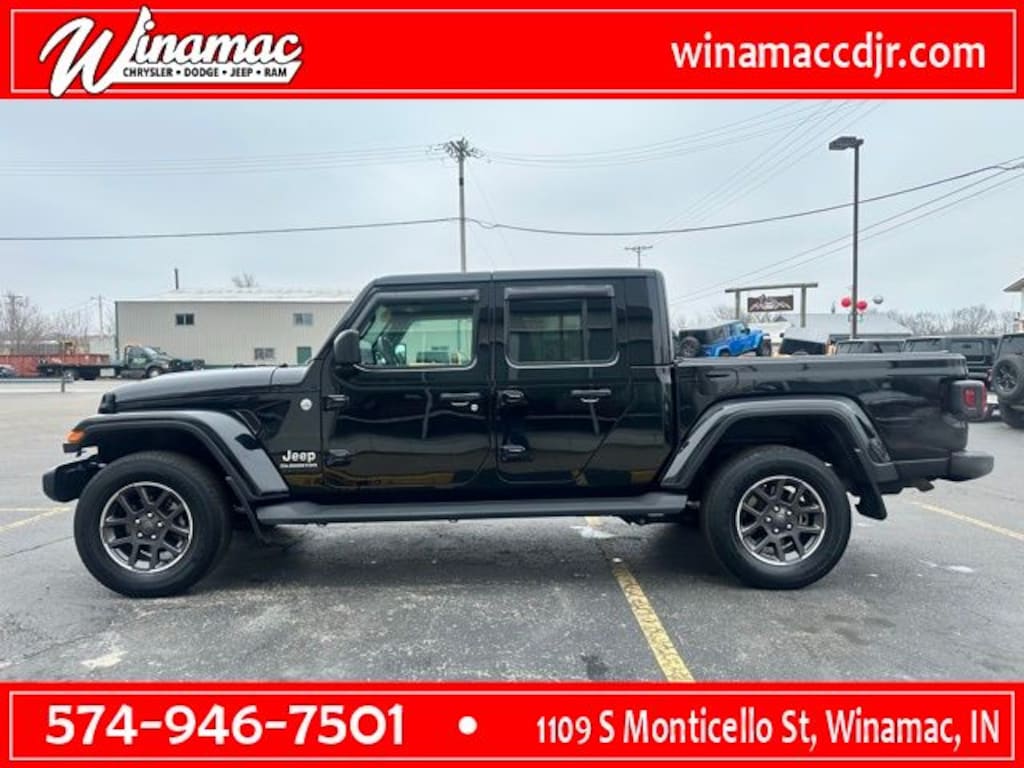 Used 2020 Jeep Gladiator Overland Truck Crew Cab