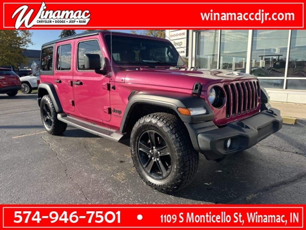 Used 2021 Jeep Wrangler Unlimited Sport SUV