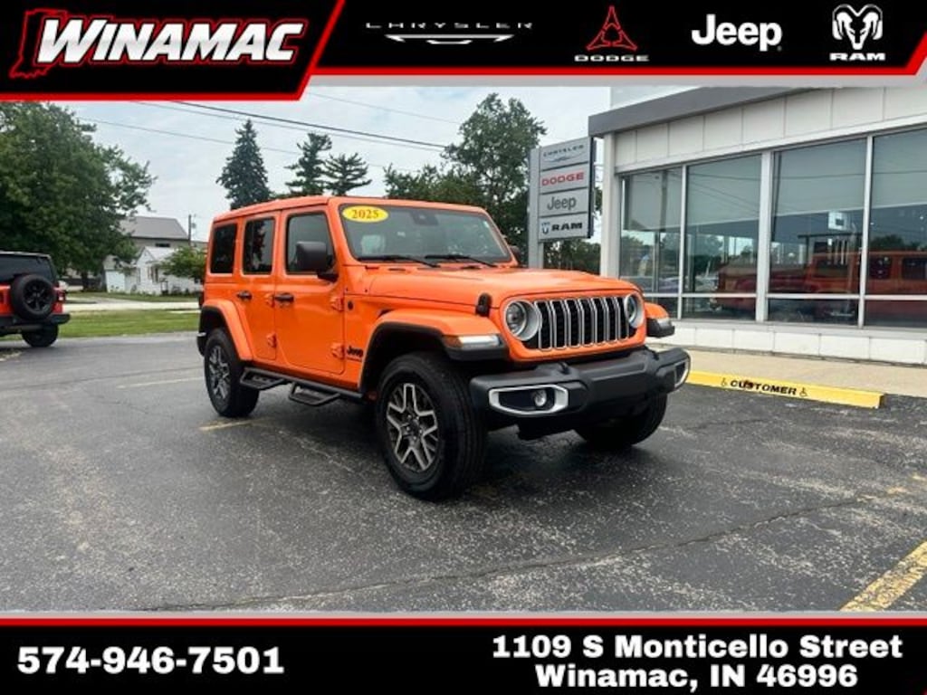Used 2025 Jeep Wrangler Sahara SUV