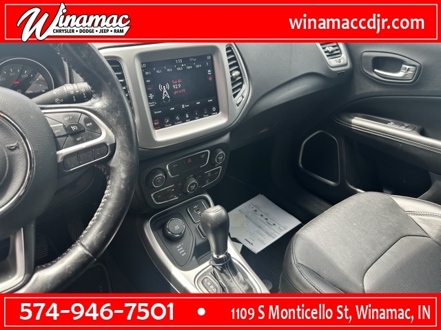 Used 2021 Jeep Compass 80th Spec. Edition with VIN 3C4NJDEB0MT534757 for sale in Winamac, IN