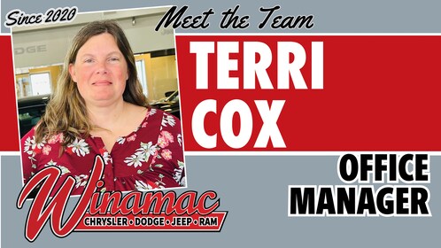 Staff member Terri Cox from 74f918615b63