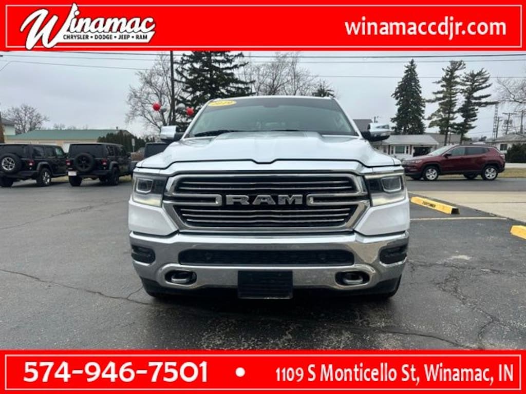 Used 2019 Ram 1500 Laramie Truck Crew Cab