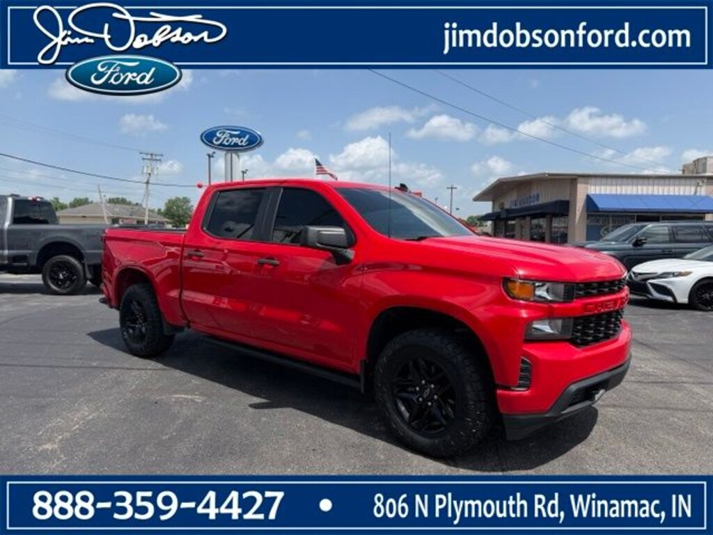 Used 2020 Chevrolet Silverado 1500 Silverado Custom Truck Crew Cab