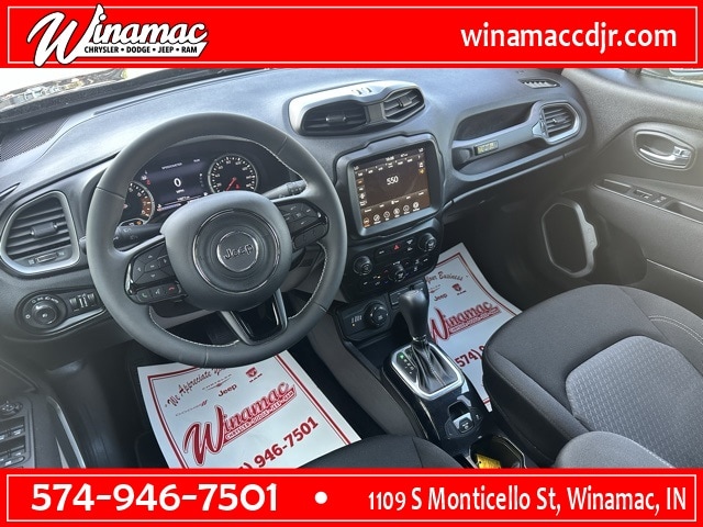 Used 2021 Jeep Renegade 80TH Edition with VIN ZACNJDBB3MPM74790 for sale in Winamac, IN