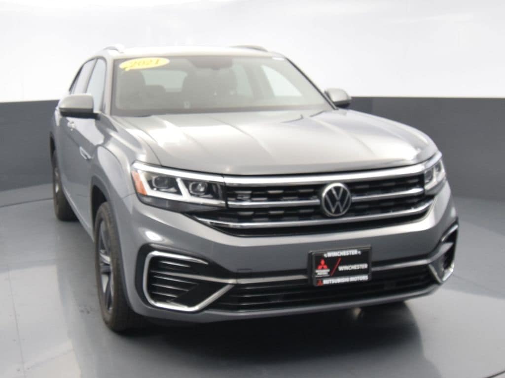 Used 2021 Volkswagen Atlas Cross Sport SE w/Tech R-Line with VIN 1V2RE2CA2MC201474 for sale in Winchester, VA