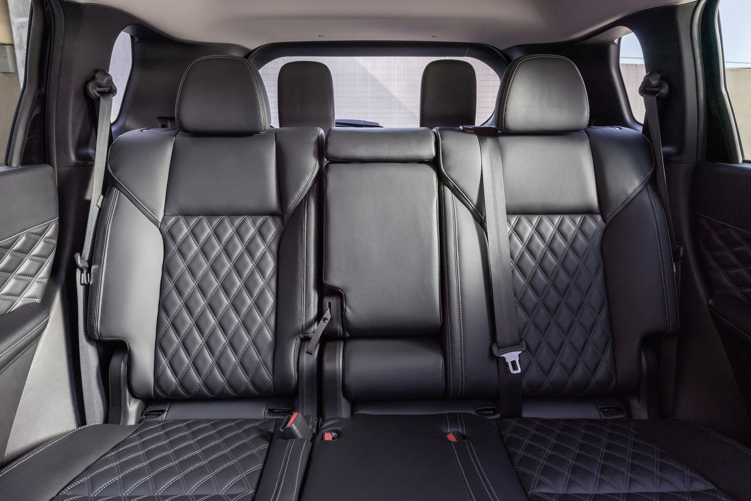 Outlander rear seating