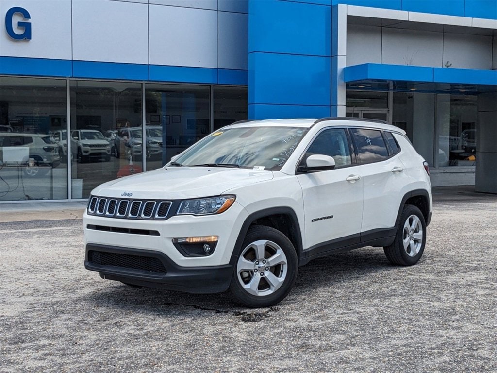 Used 2021 Jeep Compass Latitude with VIN 3C4NJDBB7MT599884 for sale in Kingstree, SC