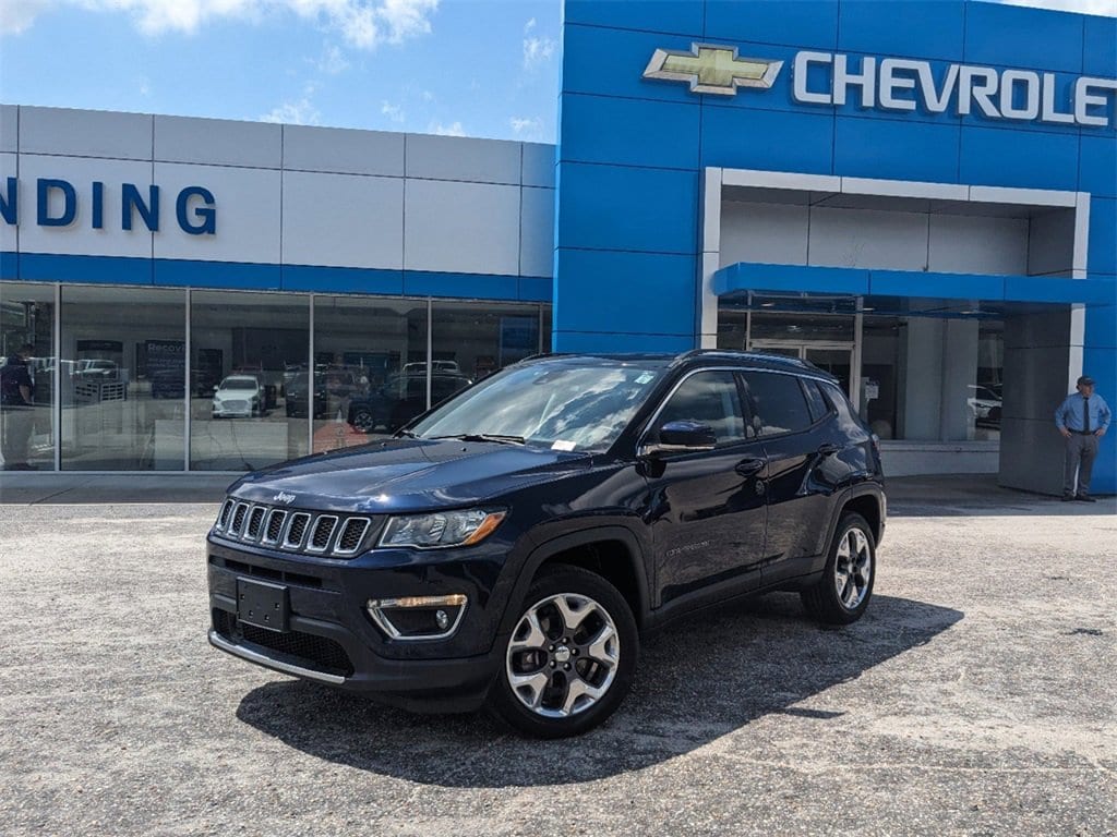 Used 2021 Jeep Compass Limited with VIN 3C4NJDCB8MT525744 for sale in Kingstree, SC