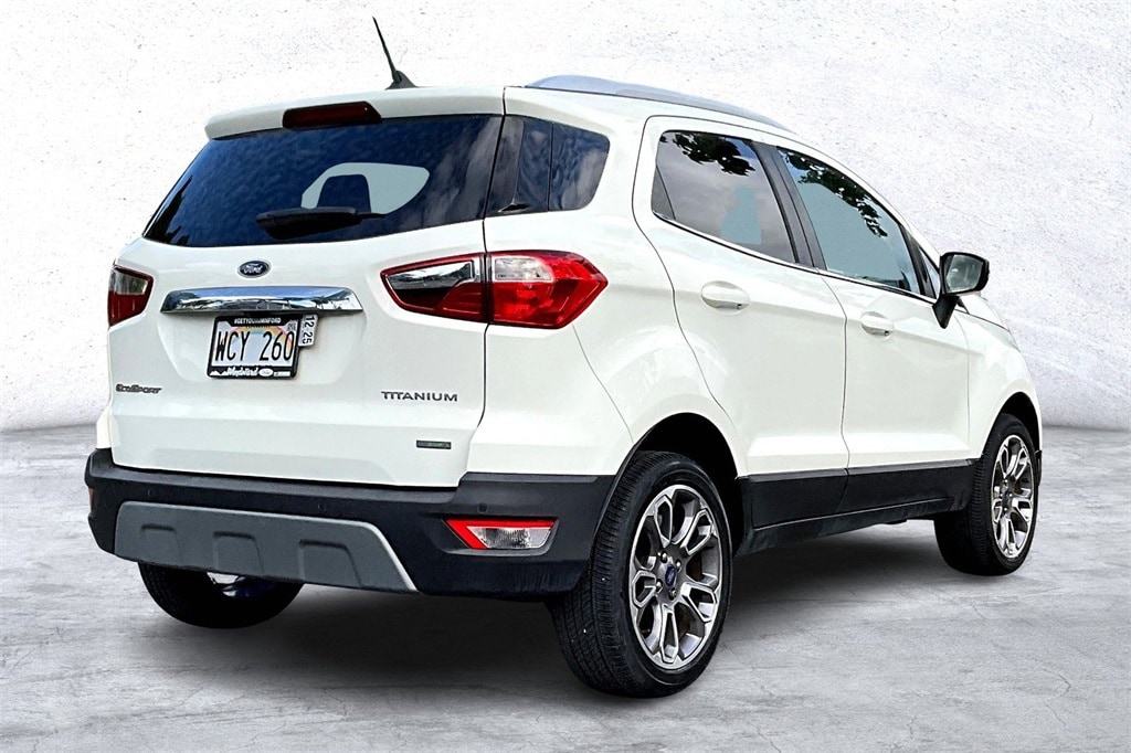 Used 2020 Ford Ecosport Titanium with VIN MAJ3S2KE3LC387213 for sale in Kailua, HI